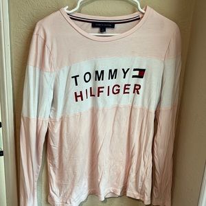Pink and white Tommy Hilfiger used
